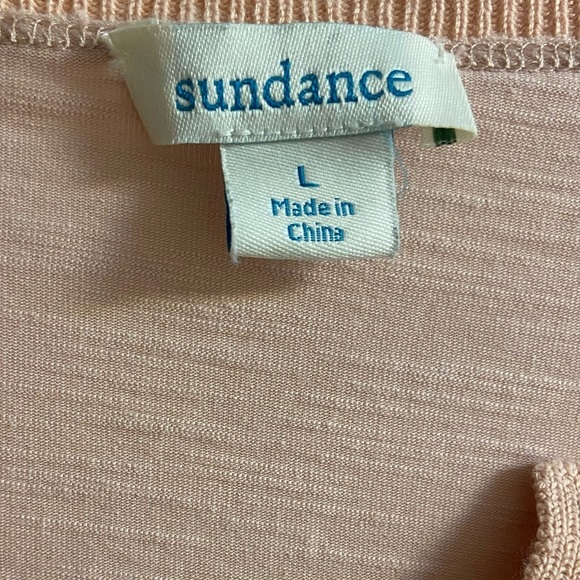 Sundance cozy canyon top multimedia split v neck Large - Picture 6 of 7